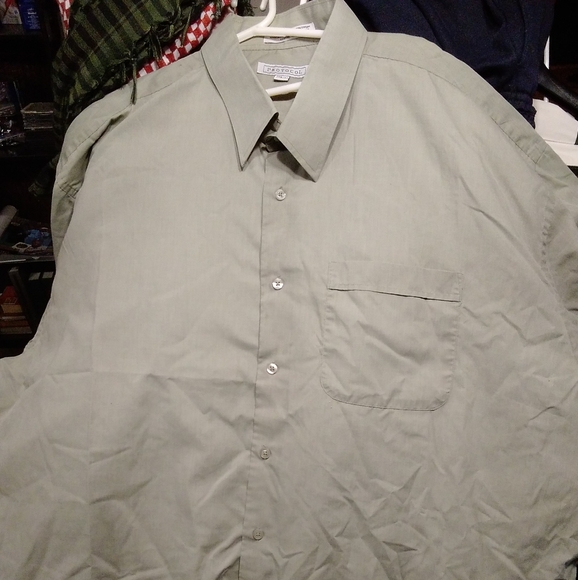 Vintage Men  Dress shirt PROTOCOL BRAND OF Sears Canada made in China , - Picture 7 of 9